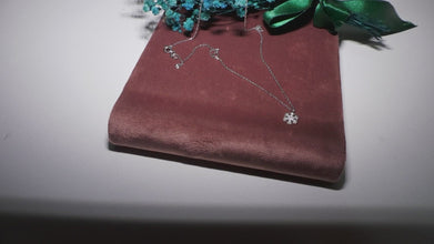 Snowflake Necklace Silver| Snowflake Necklace Sterling Silver